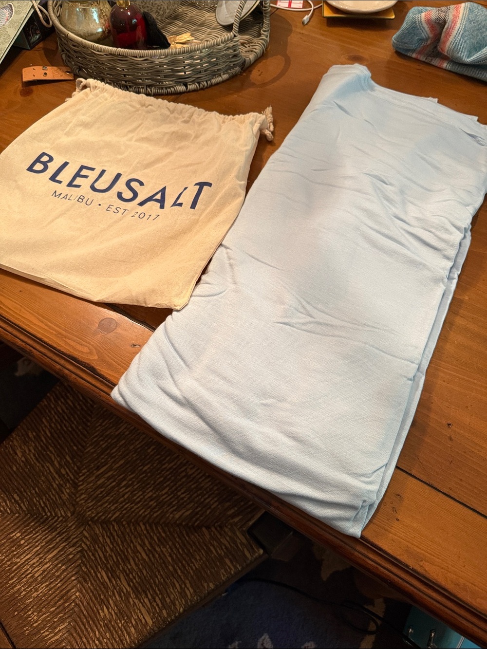 Bleusalt 3 yard wrap. Pale blue. Never used